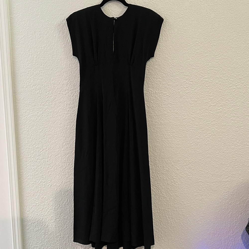 Moda Elegant Black Maxi Dress